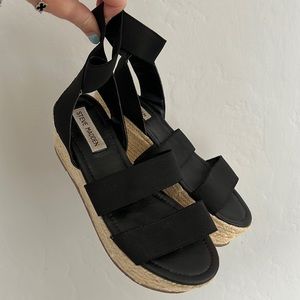 Size 8 Steve Madden Espadrille Platform Sandals